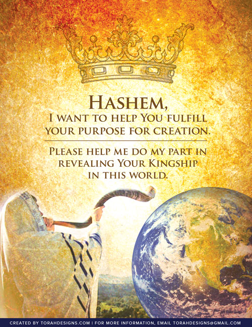 rosh hashanah shofar poster